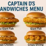 Captain D’s Sandwiches Menu With Prices Sandwiches