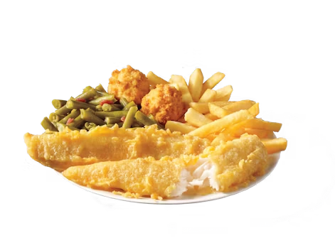2 Piece Batter Dipped Fish Meal at Captain D's