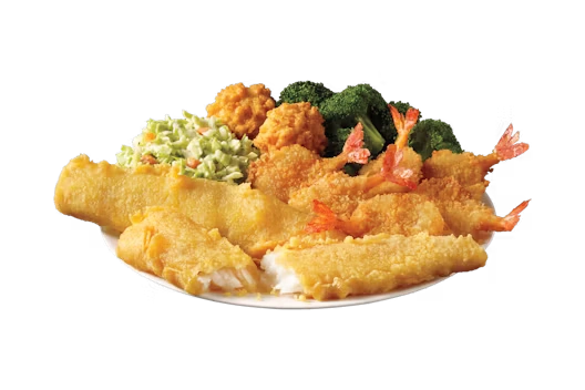 2 Piece Fish & 6 Piece Butterfly Shrimp Meal at Captain D's