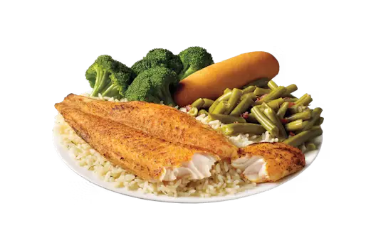 Grilled White Fish Meal at Captain D's
