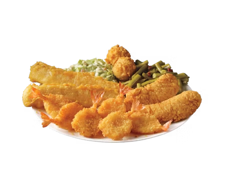 Supreme Sampler Meal at Captain D's