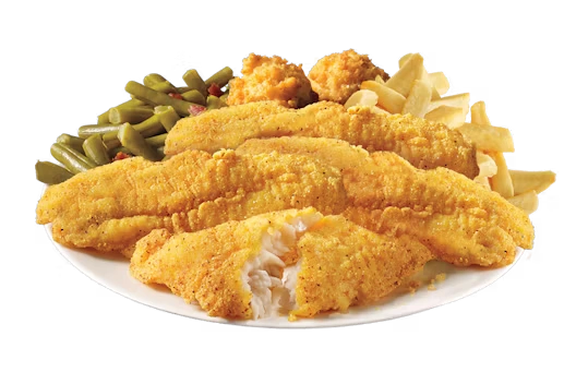 4 Piece Catfish Meal at Captain D's
