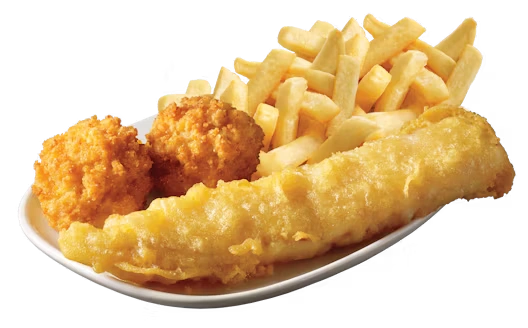 1 Piece Fish and Fries at Captain D's