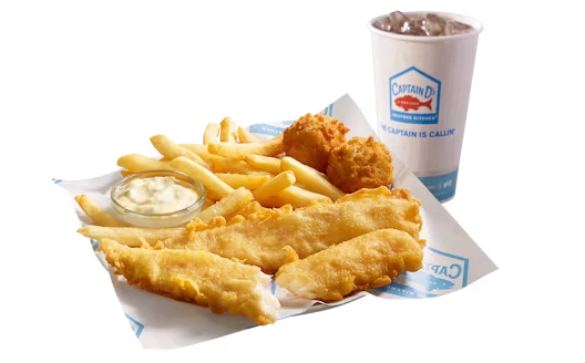 2 Pc Fish & Fries Combo at Captain D's
