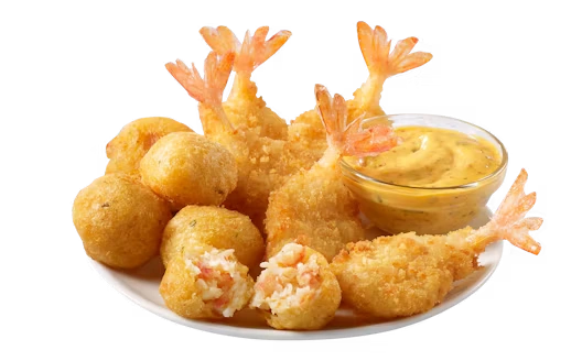 Add Lobster Bites & Butterfly Shrimp