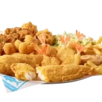 Captain D’s Captain's Seafood Platter (with Catfish) Price, Nutrition and Allergens Captain's Seafood Platter (with Catfish)