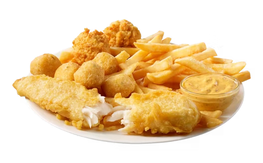 Fish, Lobster Bites & Fries