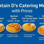 Captain D’s Catering Menu with Prices Catering