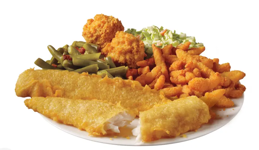 2 Piece Fish & Clam Strips Meal
