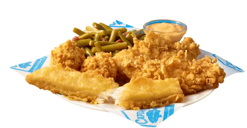 Fish & 2 Piece Chicken Meal