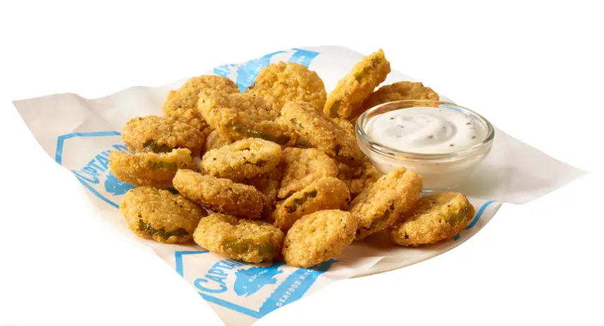 Fried Pickles at Captain D's